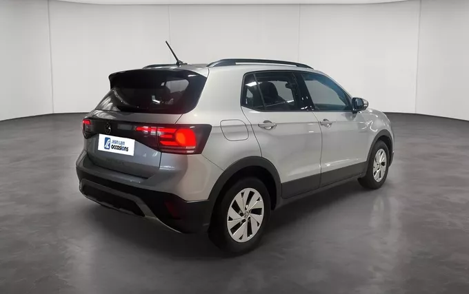 VOLKSWAGEN T-CROSS 1.0 TSI 95 Start/Stop BVM5 Life Plus extérieur trois quart arrière droit 2132774