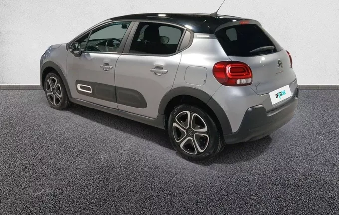 CITROEN C3 PureTech 110 S&S BVM6 Feel Pack extérieur trois quart arrière gauche 3013318