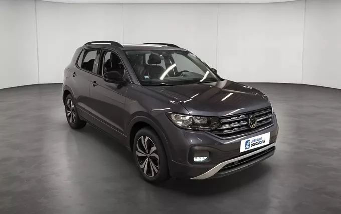 VOLKSWAGEN T-CROSS 1.0 TSI 95 Start/Stop BVM5 Life Tech extérieur trois quart avant droit 2130801