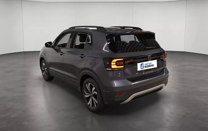 VOLKSWAGEN T-CROSS 1.0 TSI 95 Start/Stop BVM5 Life Tech extérieur trois quart arrière gauche 2130801