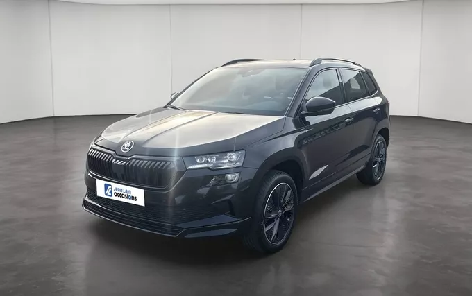 SKODA KAROQ 1.5 TSI Evo 2 150 ch ACT DSG7 Sportline extérieur trois quart avant gauche 2131915