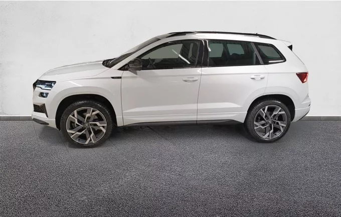 SKODA KAROQ 2.0 TDI 150 ch SCR DSG7 4x4 Sportline extérieur côté droit 2130110