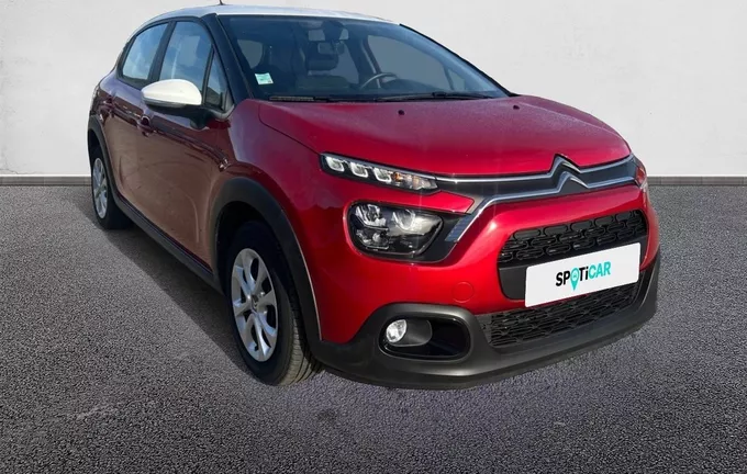 CITROEN C3 BlueHDi 100 ch BVM6 Plus extérieur trois quart avant droit 943012