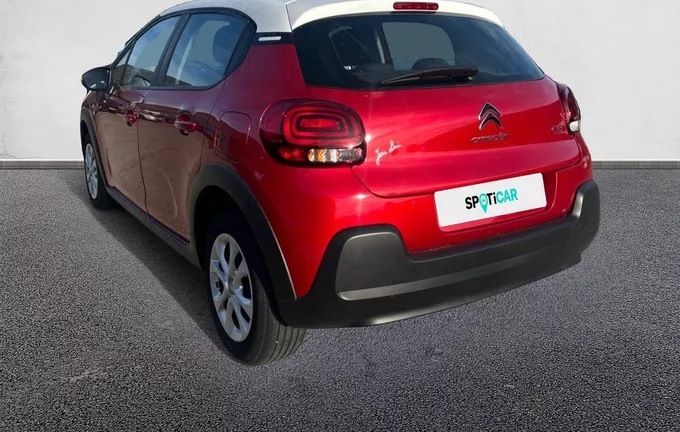 CITROEN C3 BlueHDi 100 ch BVM6 Plus extérieur trois quart arrière gauche 943012