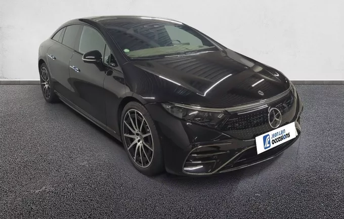 MERCEDES EQS 450+ AMG Line extérieur trois quart avant droit 2114276