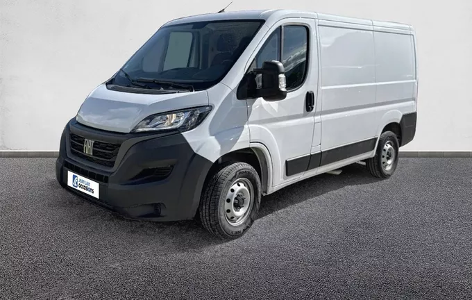 FIAT DUCATO FOURGON TOLE 3.0 C H1 H3-POWER 140 CH PACK PRO LOUNGE CONNECT extérieur trois quart avant gauche 106225
