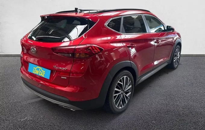 HYUNDAI TUCSON 1.6 CRDi 136 HTRAC DCT-7 Premium extérieur trois quart arrière droit 2125582