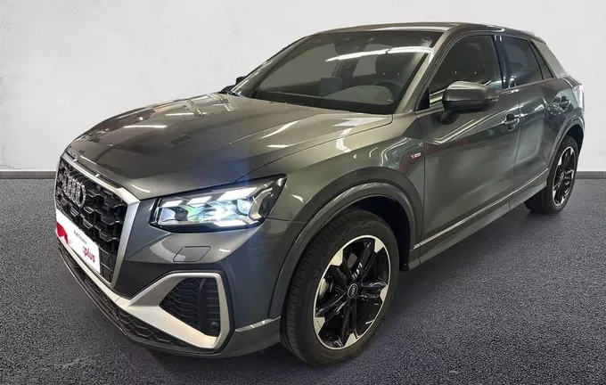 AUDI Q2 35 TFSI 150 S tronic 7 S line extérieur trois quart avant gauche 2129565