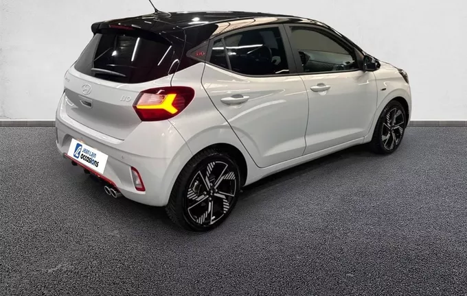 HYUNDAI I10 1.0 T-GDI 100 N Line extérieur trois quart arrière droit 13859