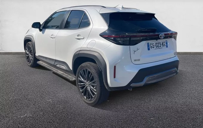 TOYOTA YARIS CROSS Hybride 116h AWD-i Trail (marchepieds standardisés) extérieur trois quart arrière gauche 1103605