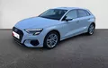 Miniature AUDI A3 Sportback 40 TDI 200 S tronic 7 Quattro Design Luxe extérieur trois quart avant gauche 2129220