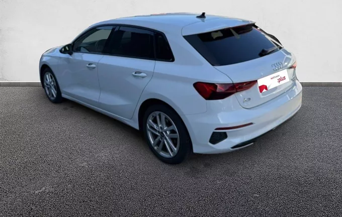 AUDI A3 Sportback 40 TDI 200 S tronic 7 Quattro Design Luxe extérieur trois quart arrière gauche 2129220