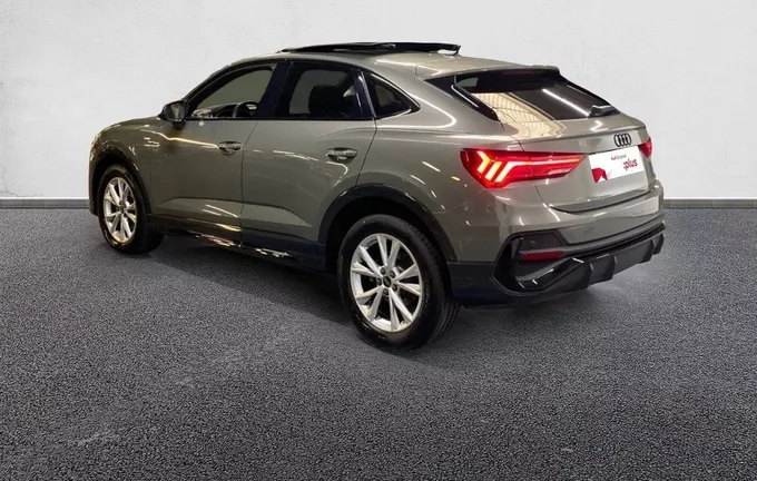 AUDI Q3 Sportback 35 TFSI 150 ch S tronic 7 S line plus extérieur trois quart arrière gauche 2126010