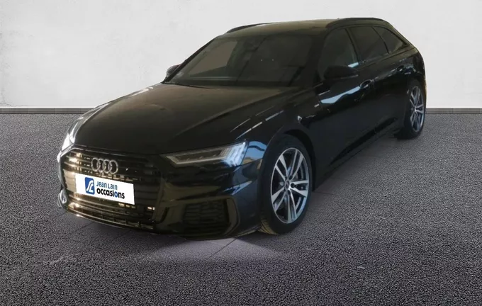 AUDI A6 Avant 50 TFSIe 299 ch S tronic 7 Quattro S line extérieur trois quart avant gauche 560932