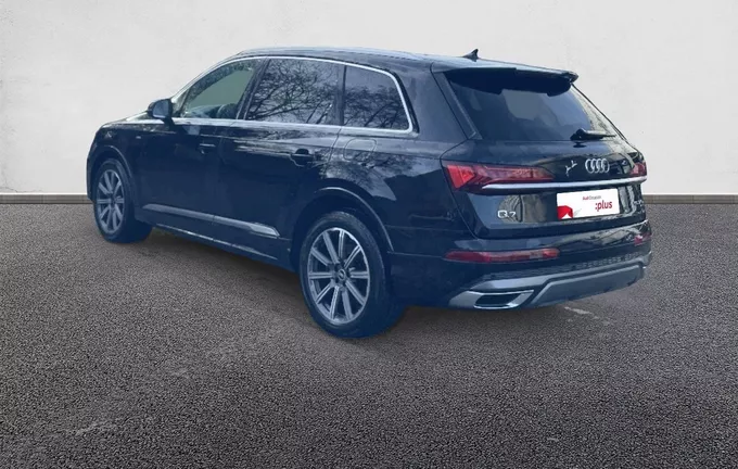 AUDI Q7 55 TFSI e 380 Tiptronic 8 Quattro S line extérieur trois quart arrière gauche 2122880