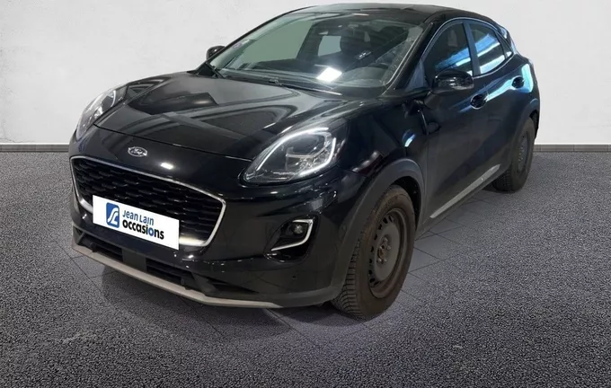FORD PUMA 1.0 EcoBoost 125 ch mHEV S&S Powershift Titanium extérieur trois quart avant gauche 2126006