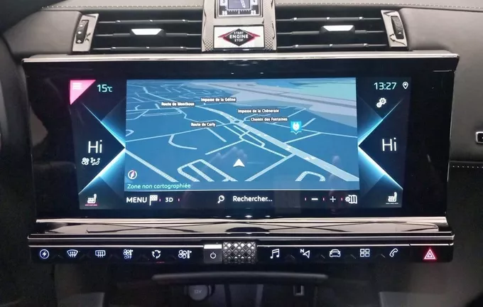 DS DS7 CROSSBACK Hybride E-Tense 300 EAT8 4x4 Grand Chic extérieur trois quart arrière gauche 944324