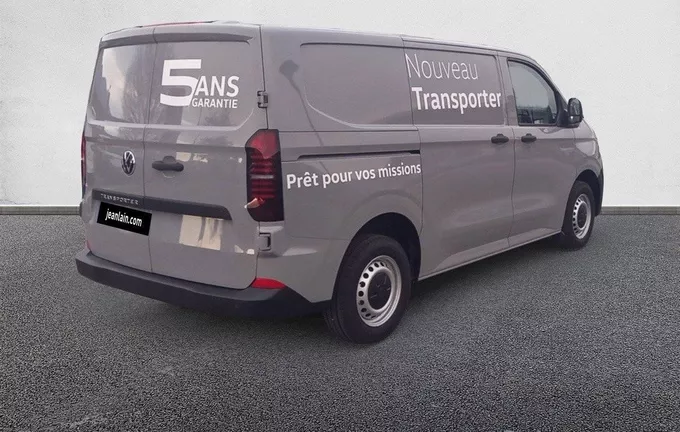 VOLKSWAGEN UTILITAIRES TRANSPORTER VAN L1H1 2.0 TDI 150 BVM6 BUSINESS extérieur trois quart arrière droit 6629