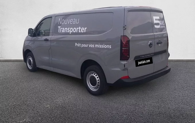 VOLKSWAGEN UTILITAIRES TRANSPORTER VAN L1H1 2.0 TDI 150 BVM6 BUSINESS extérieur trois quart arrière gauche 6629