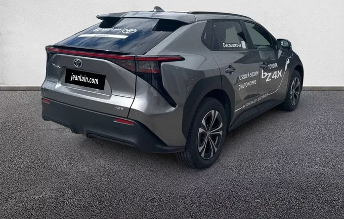 TOYOTA BZ4X 11kW AWD Origin extérieur trois quart arrière droit 735573