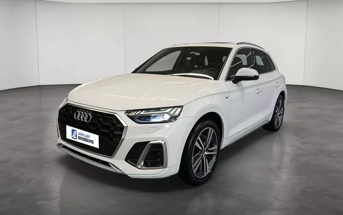 AUDI Q5 35 TDI 163 S tronic 7 S line extérieur trois quart avant gauche 2133078