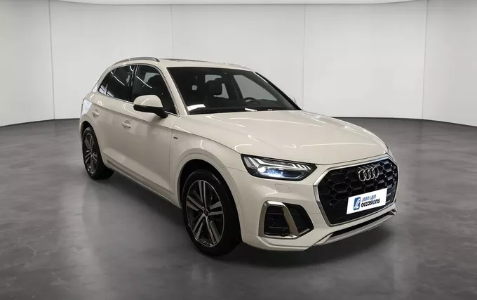 AUDI Q5 35 TDI 163 S tronic 7 S line extérieur trois quart avant droit 2133078