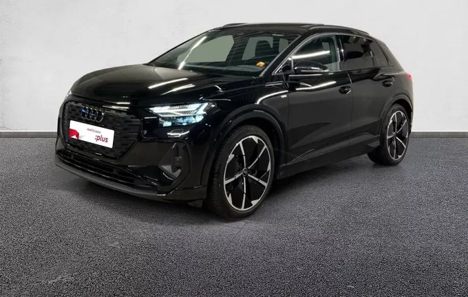 AUDI Q4 E-TRON 45 285 ch 82 kWh S line extérieur trois quart avant gauche 2127388