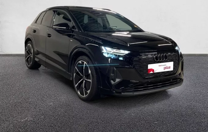 AUDI Q4 E-TRON 45 285 ch 82 kWh S line extérieur trois quart avant droit 2127388