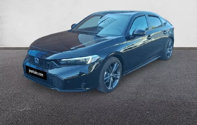 HONDA CIVIC e:HEV 2.0 i-MMD Sport extérieur trois quart avant gauche 6268411