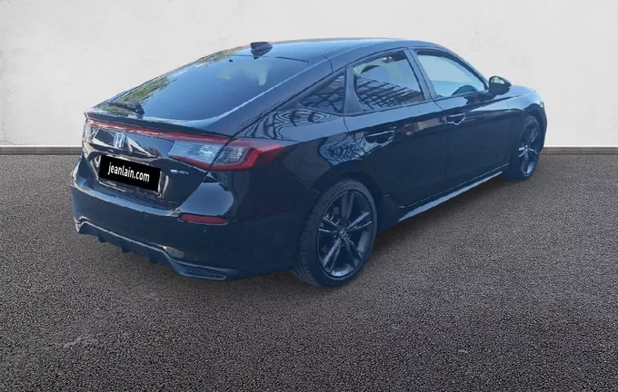 HONDA CIVIC e:HEV 2.0 i-MMD Sport extérieur trois quart arrière droit 6268411