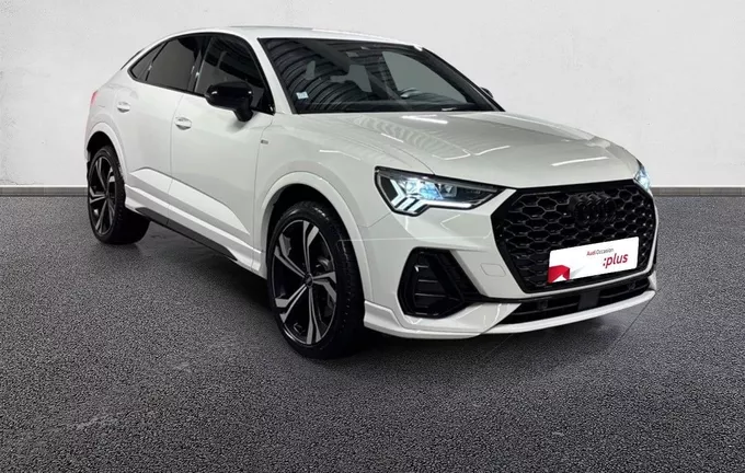 AUDI Q3 Sportback 45 TFSIe 245 ch S tronic 6 S line extérieur trois quart avant droit 2131037