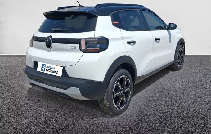 CITROEN C3 Turbo 100 ch Manuelle Max extérieur trois quart arrière droit 2129005