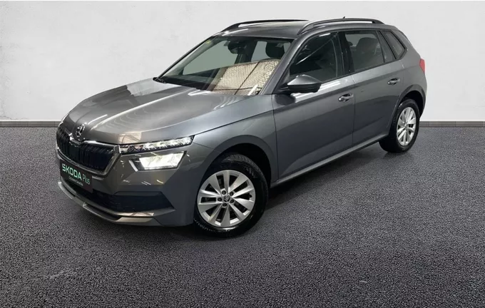 SKODA KAMIQ 1.0 TSI Evo 110 ch DSG7 Ambition extérieur trois quart avant gauche 2130504