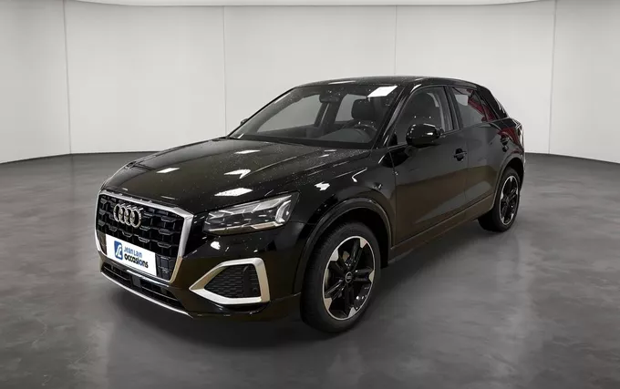 AUDI Q2 35 TFSI 150 S tronic 7 Design Luxe extérieur trois quart avant gauche 213655