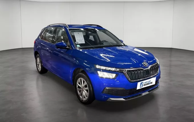 SKODA KAMIQ 1.0 TSI Evo 110 ch BVM6 Ambition extérieur trois quart avant droit 2133002