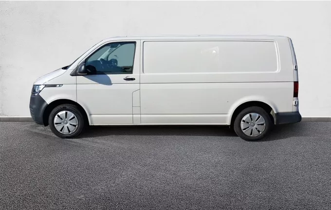 VOLKSWAGEN UTILITAIRES TRANSPORTER 6.1 VAN L2H1 2.0 TDI 110 BVM5 BUSINESS extérieur trois quart arrière gauche 106291