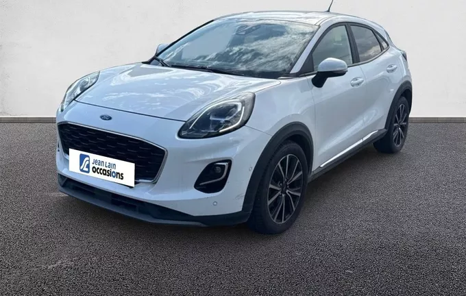 FORD PUMA 1.0 EcoBoost 125 ch mHEV S&S BVM6 Titanium extérieur trois quart avant gauche 2130691