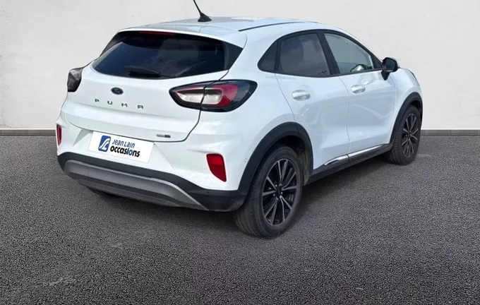 FORD PUMA 1.0 EcoBoost 125 ch mHEV S&S BVM6 Titanium extérieur trois quart arrière droit 2130691