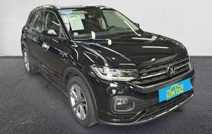 VOLKSWAGEN T-CROSS 1.0 TSI 110 Start/Stop DSG7 R-Line Tech extérieur trois quart avant droit 212817