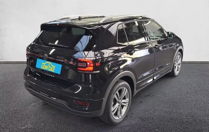 VOLKSWAGEN T-CROSS 1.0 TSI 110 Start/Stop DSG7 R-Line Tech extérieur trois quart arrière droit 212817