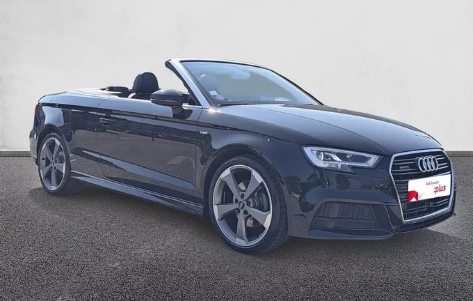 AUDI A3 Cabriolet 40 TFSI 190 S tronic 7 Quattro extérieur trois quart avant droit 2129343