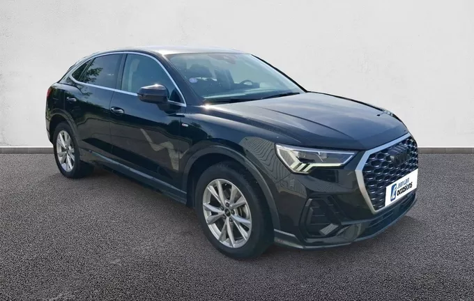 AUDI Q3 Sportback 35 TFSI 150 ch S tronic 7 extérieur trois quart avant droit 2129067