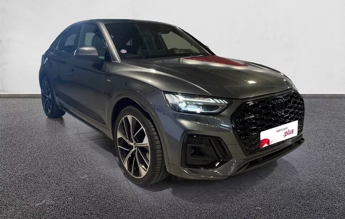 AUDI Q5 Sportback 55 TFSIe 367 S tronic 7 Quattro S line extérieur trois quart avant droit 2127826