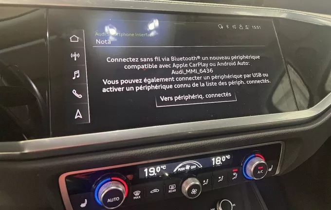 AUDI Q3 35 TFSI 150 ch S tronic 7 Design Luxe photo 19 2130737