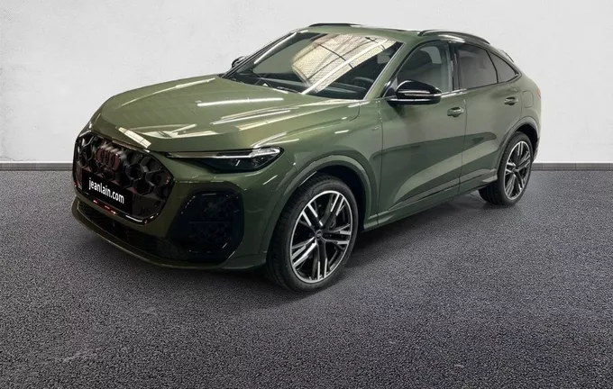 AUDI Q5 Sportback e-hybrid 299 ch S tronic 7 Quattro S line extérieur trois quart avant gauche 7249
