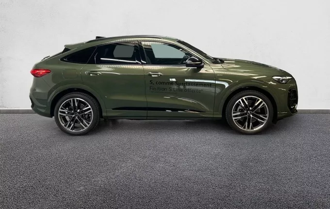 AUDI Q5 Sportback e-hybrid 299 ch S tronic 7 Quattro S line extérieur côté droit 7249