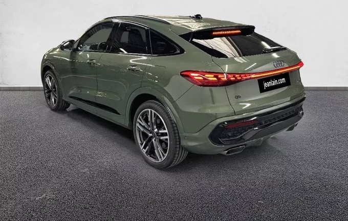 AUDI Q5 Sportback e-hybrid 299 ch S tronic 7 Quattro S line extérieur trois quart arrière gauche 7249