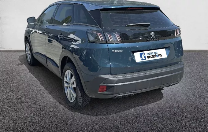 PEUGEOT 3008 Puretech 130ch S&S EAT8 Active Pack extérieur trois quart arrière gauche 2125699