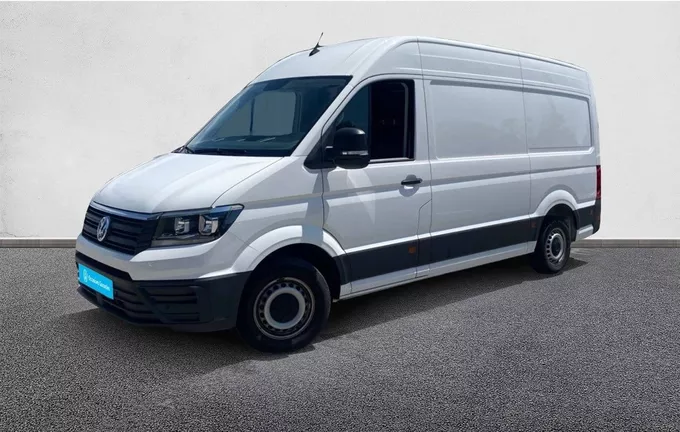 VOLKSWAGEN UTILITAIRES CRAFTER VAN 35 L4H3 2.0 TDI 140 CH BVA BUSINESS extérieur trois quart avant gauche 106229
