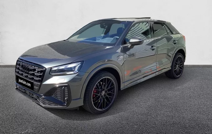 AUDI Q2 35 TFSI 150 S tronic 7 S line extérieur trois quart avant gauche 8575